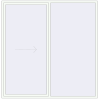 Pricing Sliding patio doors 2500x2539 mm REHAU GENEO HST RAL 9016 Traffic white two-sided