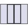 Pricing Sliding patio doors 3300x2400 mm PATIO DOOR REHAU SYNEGO BLACK_ULTI-MATT external
