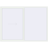Pricing Sliding patio doors 3000x2200 mm REHAU GENEO HST RAL 9016 Traffic white two-sided