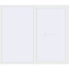 Pricing Sliding patio doors 2700x2300 mm PATIO DOOR REHAU BRILLANT DESIGN RAL 9016 Traffic white two-sided