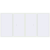 Pricing Sliding patio doors 4500x2200 mm PATIO DOOR REHAU BRILLANT DESIGN RAL 9016 Traffic white two-sided