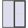 Ustalenie cen Przesuwane drzwi tarasowe 1880x2200 mm PATIO DOOR REHAU BRILLANT DESIGN ANTHRACITE_GREY_GLATT dwustronny