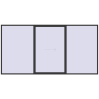 Pricing Sliding patio doors 4500x2300 mm PATIO DOOR REHAU SYNEGO ANTHRACITE_GREY_GLATT external