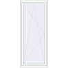 Pricing Balcony doors 900x2150 mm BALCONY DOOR REHAU SYNEGO RAL 9016 Traffic white two-sided