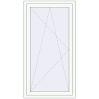 Pricing Balcony doors 930x1730 mm BALCONY DOOR REHAU EURO 70 RAL 9016 Traffic white two-sided