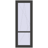 Pricing Balcony doors 800x2200 mm BALCONY DOOR REHAU SYNEGO BASALT_GREY two-sided