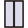 Ustalenie cen Drzwi balkonowe 1500x2100 mm BALCONY DOOR REHAU EURO 70 BLACK_BROWN dwustronny