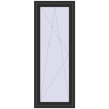 Pricing Balcony doors 800x2100 mm BALCONY DOOR REHAU EURO 70 BLACK_STRUCTURAL two-sided