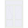 Pricing Balcony doors 1600x2400 mm BALCONY DOOR REHAU EURO 70 RAL 9016 Traffic white two-sided