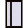 Ustalenie cen Drzwi balkonowe 1300x2100 mm BALCONY DOOR REHAU SYNEGO BLACK_BROWN dwustronny