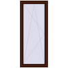 Pricing Balcony doors 900x2200 mm BALCONY DOOR REHAU EURO 70 BLACK_CHERRY two-sided