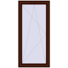 Pricing Balcony doors 900x1900 mm BALCONY DOOR REHAU EURO 70 BLACK_CHERRY external