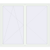 Pricing Balcony doors 2350x2100 mm BALCONY DOOR REHAU SYNEGO RAL 9016 Traffic white two-sided
