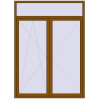 Ustalenie cen Drzwi balkonowe 1735x2400 mm BALCONY DOOR REHAU SYNEGO GOLDEN OAK dwustronny