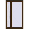 Ustalenie cen Drzwi balkonowe 1300x2100 mm BALCONY DOOR REHAU SYNEGO DARK_OAK dwustronny