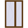 Pricing Balcony doors 1400x2100 mm BALCONY DOOR REHAU SYNEGO WALNUT external