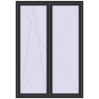 Ustalenie cen Drzwi balkonowe 1600x2300 mm BALCONY DOOR REHAU EURO 60 ANTHRACITE_GREY_GLATT dwustronny