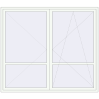 Pricing Balcony doors 2400x2100 mm BALCONY DOOR REHAU EURO 70 RAL 9016 Traffic white two-sided