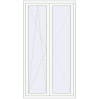 Ustalenie cen Drzwi balkonowe 1150x2180 mm BALCONY DOOR REHAU SYNEGO RAL 9016 Traffic white dwustronny