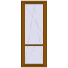 Pricing Balcony doors 800x2100 mm BALCONY DOOR REHAU EURO 70 GOLDEN OAK two-sided