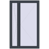 Ustalenie cen Drzwi balkonowe 1300x2100 mm BALCONY DOOR REHAU SYNEGO ANTHRACITE_GREY_STRUKTURAL dwustronny