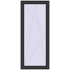 Pricing Balcony doors 900x2200 mm BALCONY DOOR REHAU SYNEGO ANTHRACITE_GREY_GLATT two-sided