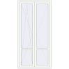 Pricing Balcony doors 1170x2370 mm BALCONY DOOR REHAU EURO 70 RAL 9016 Traffic white two-sided