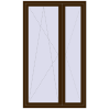 Ustalenie cen Drzwi balkonowe 1300x2200 mm BALCONY DOOR REHAU SYNEGO DARK_OAK dwustronny