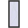Pricing Balcony doors 900x2150 mm BALCONY DOOR REHAU EURO 70 BLACK_STRUCTURAL two-sided