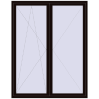 Pricing Balcony doors 1800x2300 mm BALCONY DOOR REHAU EURO 70 BLACK_BROWN external