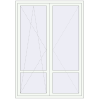 Pricing Balcony doors 1550x2200 mm BALCONY DOOR REHAU EURO 70 RAL 9016 Traffic white two-sided