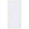 Pricing Balcony doors 1100x2300 mm BALCONY DOOR REHAU EURO 70 RAL 9016 Traffic white two-sided