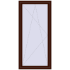 Pricing Balcony doors 1000x2100 mm BALCONY DOOR REHAU EURO 70 BLACK_CHERRY two-sided