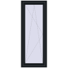 Ustalenie cen Drzwi balkonowe 700x1800 mm BALCONY DOOR REHAU EURO 70 BLACK_COOL_110L-2 dwustronny