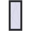 Pricing Balcony doors 800x1800 mm BALCONY DOOR REHAU SYNEGO BLACK_ULTI-MATT two-sided