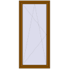 Pricing Balcony doors 1000x2200 mm BALCONY DOOR REHAU EURO 70 GOLDEN OAK two-sided