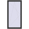 Pricing Balcony doors 1200x2350 mm BALCONY DOOR REHAU SYNEGO ANTHRACITE_GREY_GLATT two-sided