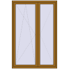 Ustalenie cen Drzwi balkonowe 1400x2100 mm BALCONY DOOR REHAU SYNEGO LIGHT_OAK zewnętrzny