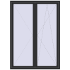 Pricing Balcony doors 1600x2200 mm BALCONY DOOR REHAU EURO 70 BLACK_STRUCTURAL external