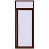 Pricing Balcony doors 1000x2500 mm BALCONY DOOR REHAU EURO 70 BLACK_CHERRY two-sided