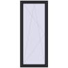Pricing Balcony doors 1000x2400 mm BALCONY DOOR REHAU SYNEGO BLACK_ULTI-MATT two-sided
