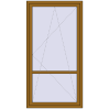 Pricing Balcony doors 1100x2100 mm BALCONY DOOR REHAU SYNEGO LIGHT_OAK two-sided