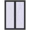 Pricing Balcony doors 1500x2100 mm BALCONY DOOR REHAU EURO 70 ANTHRACITE_GREY_GLATT external