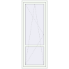 Pricing Balcony doors 800x2100 mm BALCONY DOOR REHAU SYNEGO RAL 9016 Traffic white two-sided