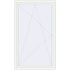 Pricing Balcony doors 1300x2200 mm BALCONY DOOR REHAU EURO 70 RAL 9016 Traffic white two-sided