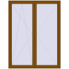 Pricing Balcony doors 1800x2350 mm BALCONY DOOR REHAU SYNEGO GOLDEN OAK external
