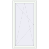Pricing Balcony doors 1000x2000 mm BALCONY DOOR REHAU EURO 70 RAL 9016 Traffic white two-sided