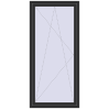 Pricing Balcony doors 1000x2150 mm BALCONY DOOR REHAU EURO 70 BLACK_STRUCTURAL two-sided