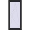 Pricing Balcony doors 900x2000 mm BALCONY DOOR REHAU SYNEGO ANTHRACITE_GREY_GLATT external