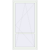 Pricing Balcony doors 1050x2100 mm BALCONY DOOR REHAU EURO 70 RAL 9016 Traffic white two-sided